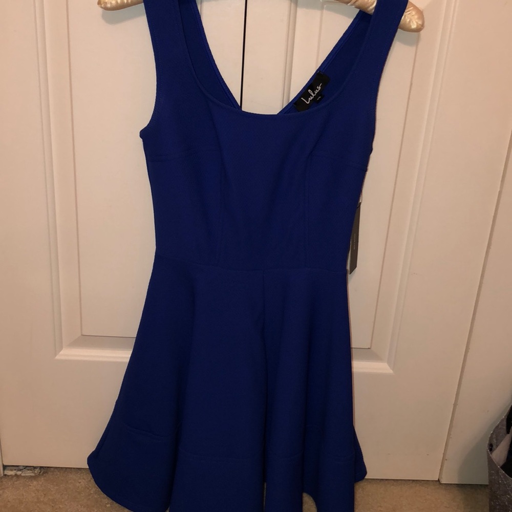 Zipper back formal dress